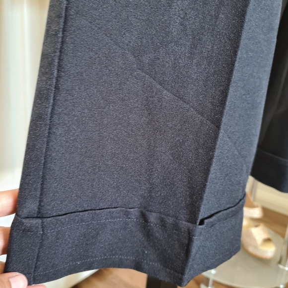 SABA Pink Label S W26 L104 Black Officewear Womens Pants Workwear Formal Pants - Picture 3 of 12